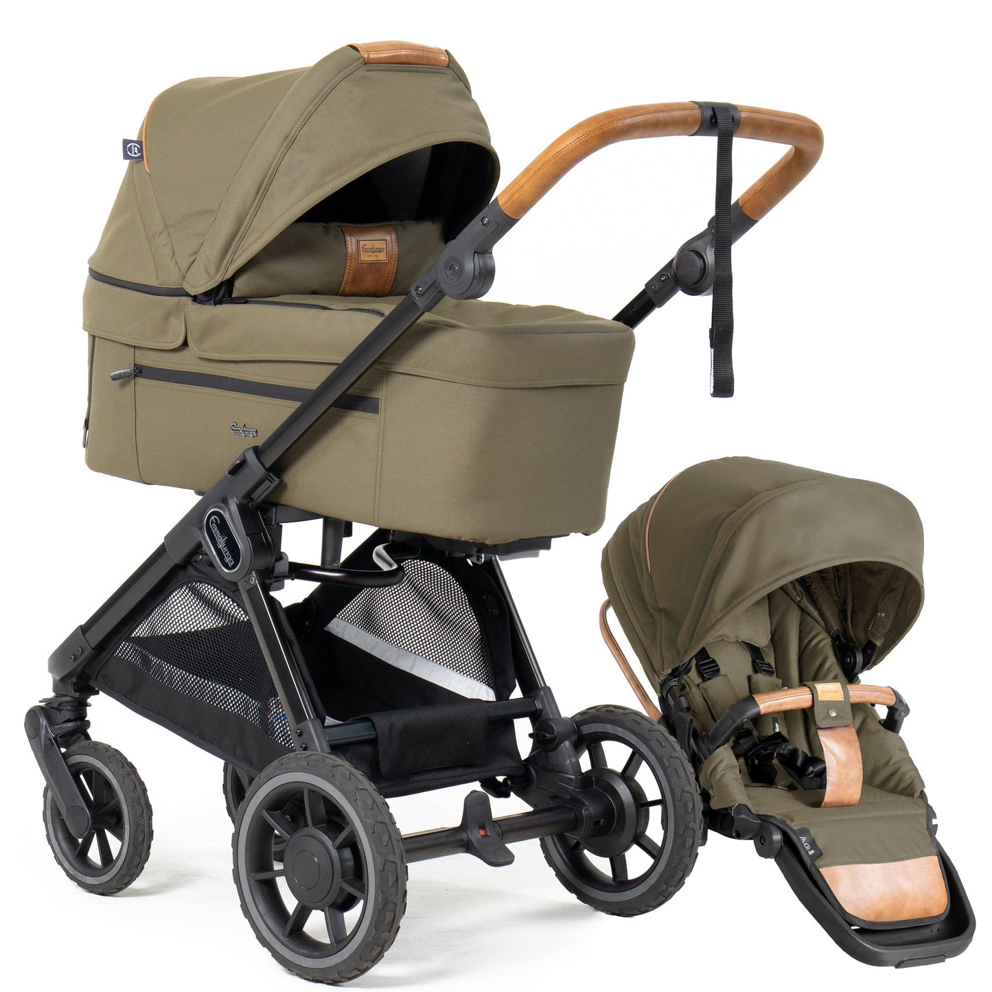 SENTO ERGO+ Kinderwagen Emmaljunga Outdoor Olive