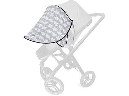 Sonnenschutzhaube Daisy - Elefanten grau - PRIEBES