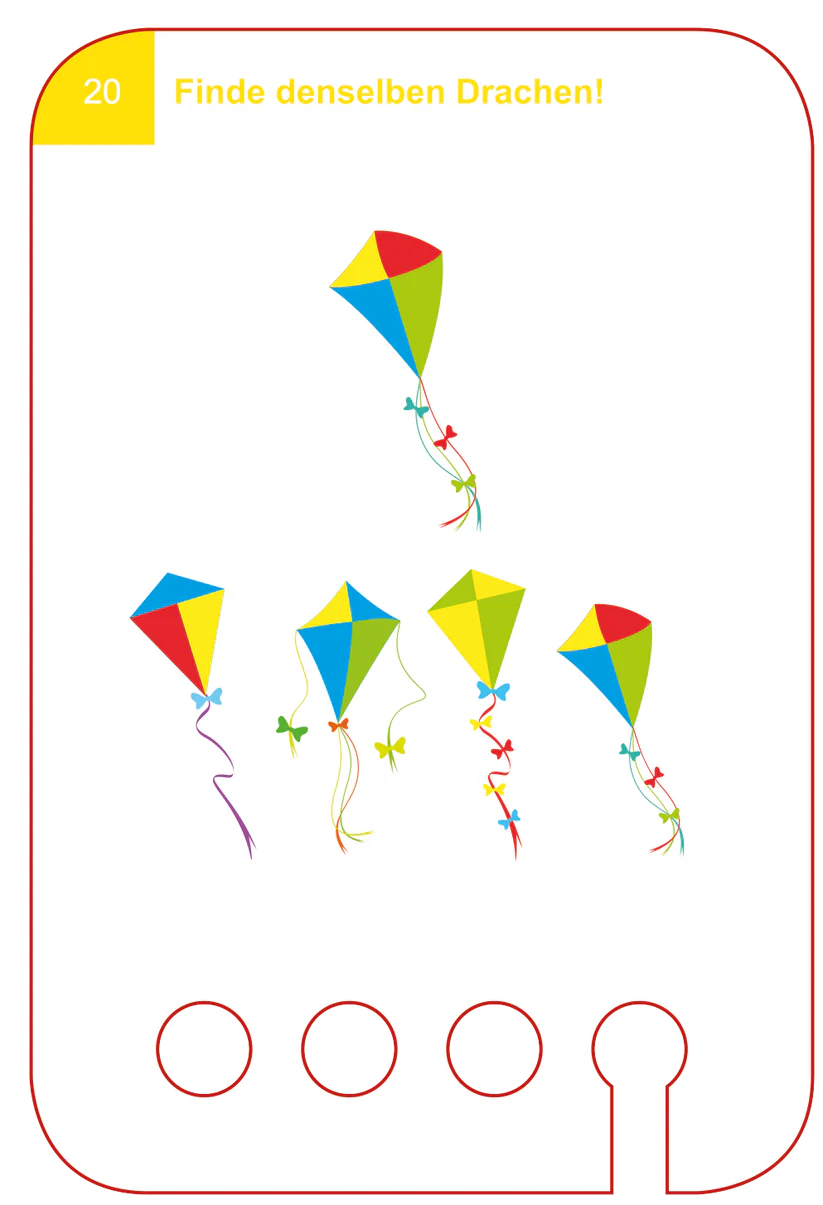 Erste Zuordnungsspiele 3+