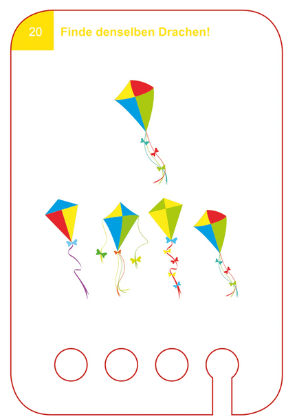 Erste Zuordnungsspiele 3+