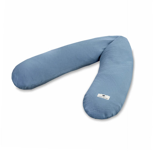 Stillkissen Musselin blau - von Julius Zöllner