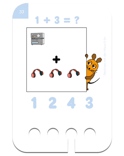 Erstes Rechnen mit der Maus 5-6J.