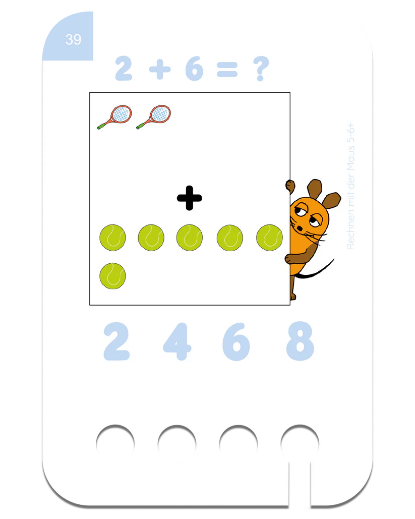 Erstes Rechnen mit der Maus 5-6J.