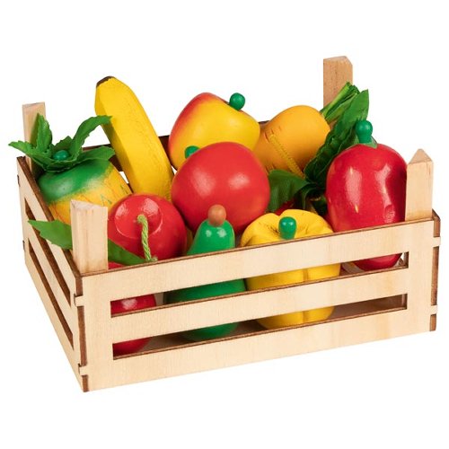 Obst und Gemüse in Kiste - von goki