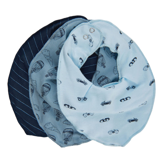 3er Set Sabberlatz - Dusty Blue 730 - von Fixoni