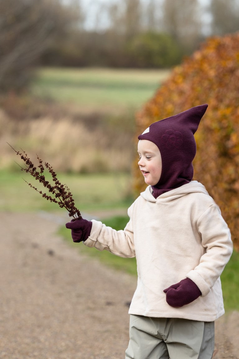 Winter Schlupfmütze altrosa 41 - von Racing Kids