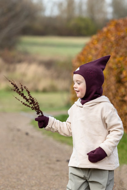 Winter Schlupfmütze altrosa 41 - von Racing Kids