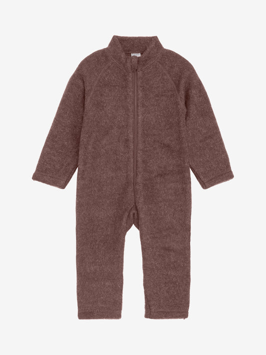 Wolloverall marron