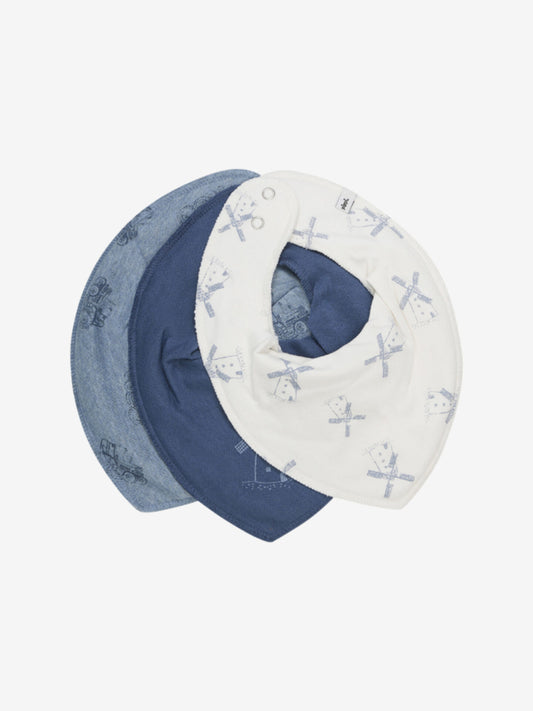 3er Set Sabberlatz - Dark Denim 746 Windmühle - von Pippi