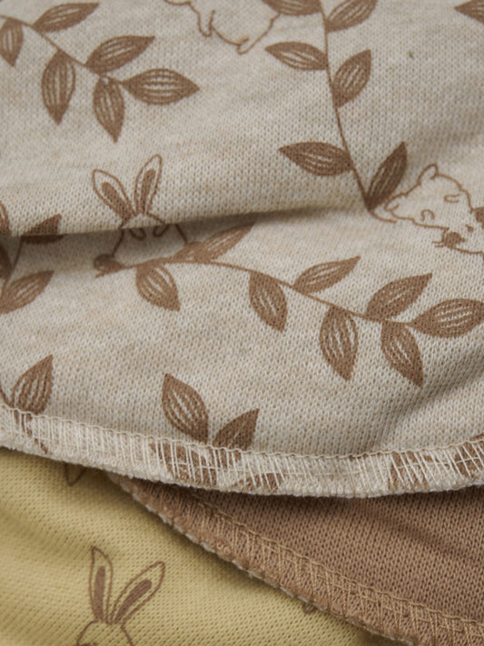 3er Set Sabberlatz - Indian Tan 276 Hase - von Pippi