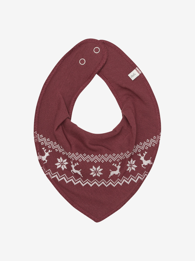 3er Set Sabberlatz - New Maroon Rentier/Geschenk