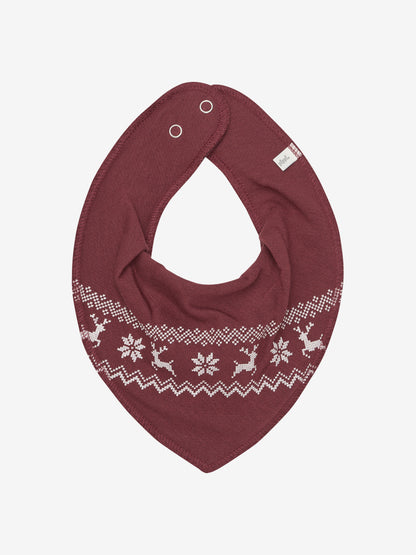 3er Set Sabberlatz - New Maroon Rentier/Geschenk