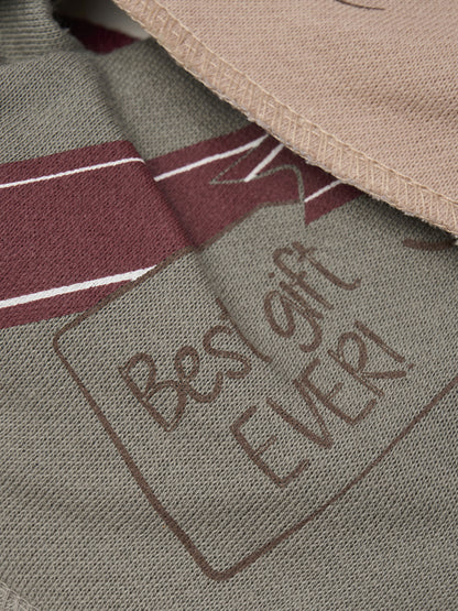 3er Set Sabberlatz - New Maroon Rentier/Geschenk
