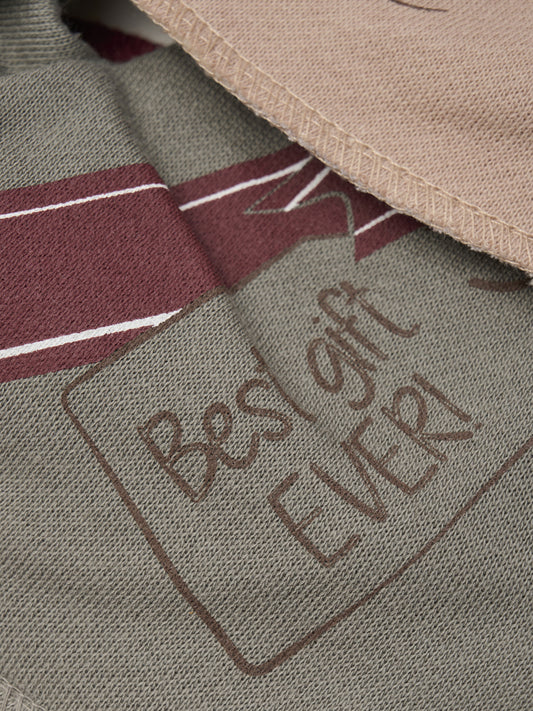 3er Set Sabberlatz - New Maroon Rentier/Geschenk