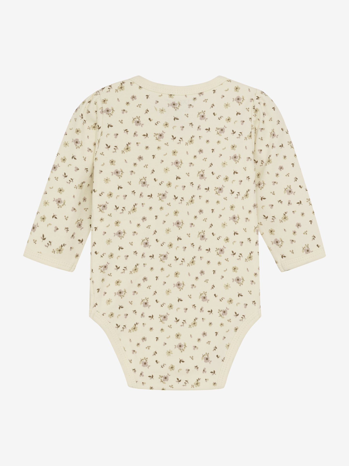 Wickelbody Langarm Blümchen