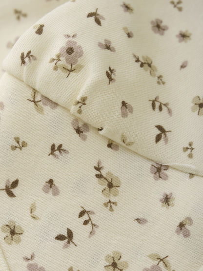 Wickelbody Langarm Blümchen