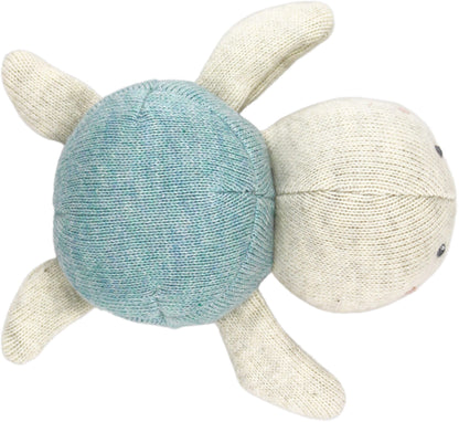 Rassel Schildkröte türkis blau - von ava&yves