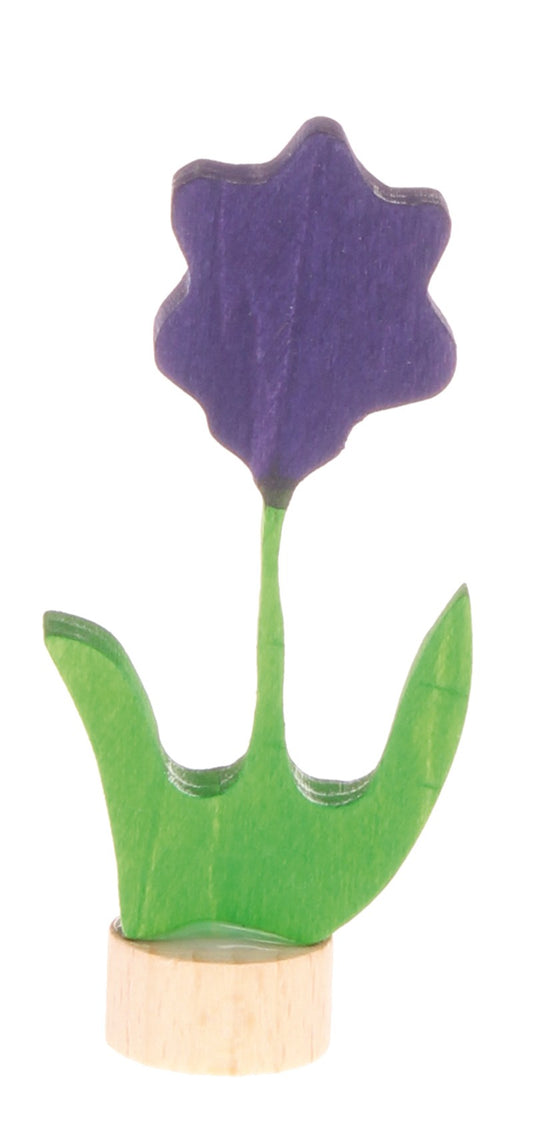 Steckfigur lila Blume - von Grimm's