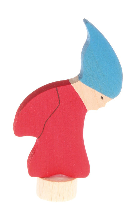 Steckfigur Sommerzwerg rot - von Grimm's