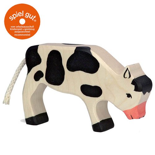 Kalb grasend - von Holztiger