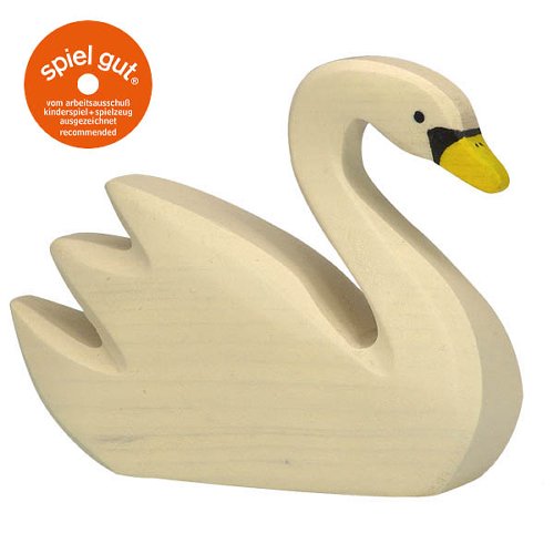 Schwan schwimmend - von Holztiger