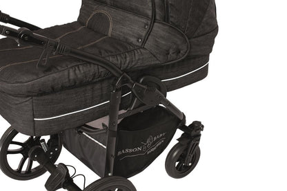 Nordic Lux Dunkelgrau Melange - von Basson Baby