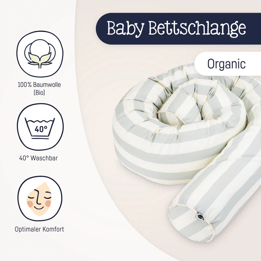 Bettschlange Organic Stripes - von Julius Zöllner