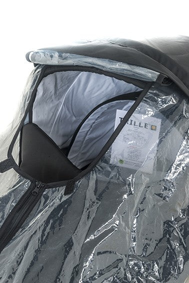 Regenschutz schwarz/transparent - von Trille