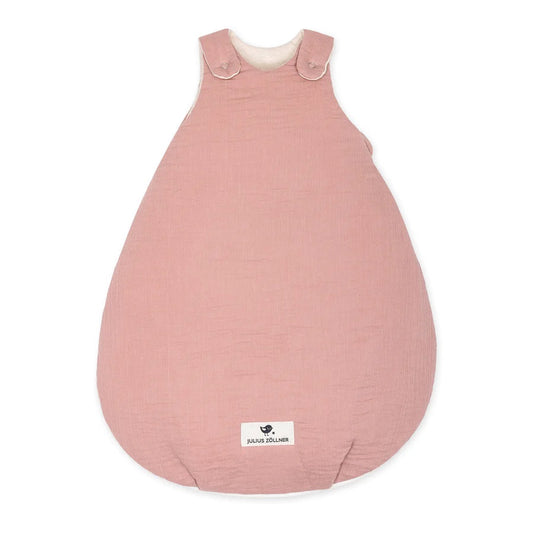 Muslin Babyschlafsack dusty rose - von Julius Zöllner