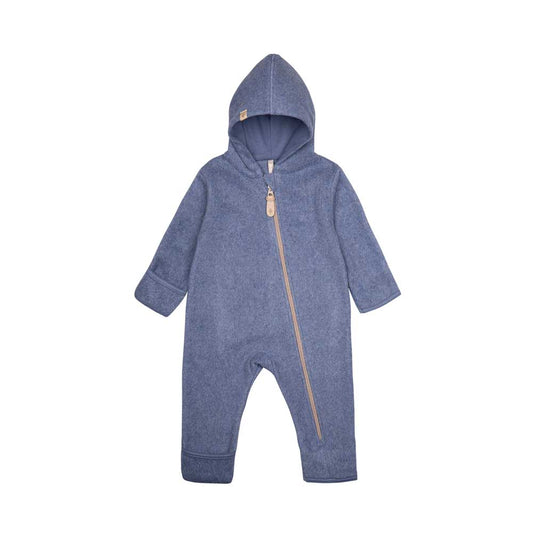 Baumwollfleece Overall - dark denim