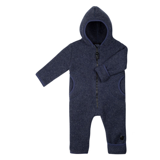 Wollfleece Overall marine - von pure pure by bauer