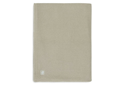 Strickdecke Basic Olive - jollein