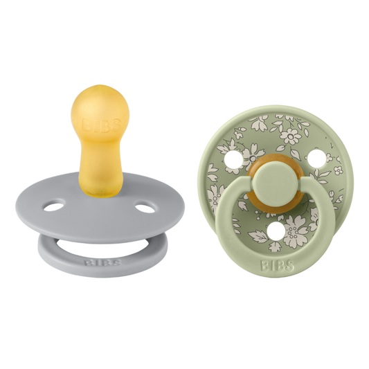 2er Set Colour Schnuller Capel Sage Mix - von BIBS