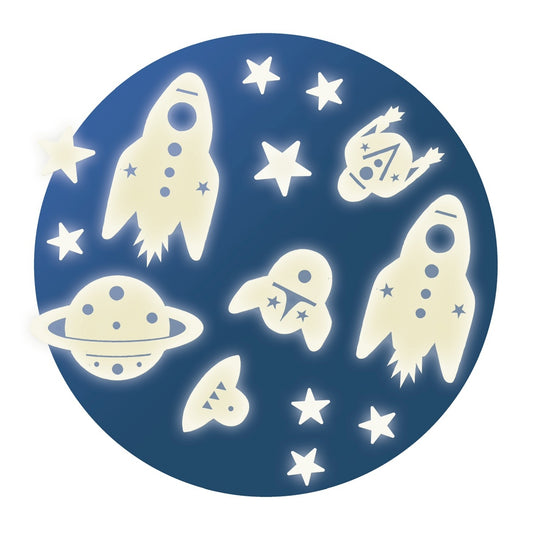 Leuchtende Wandsticker Space - von Djeco