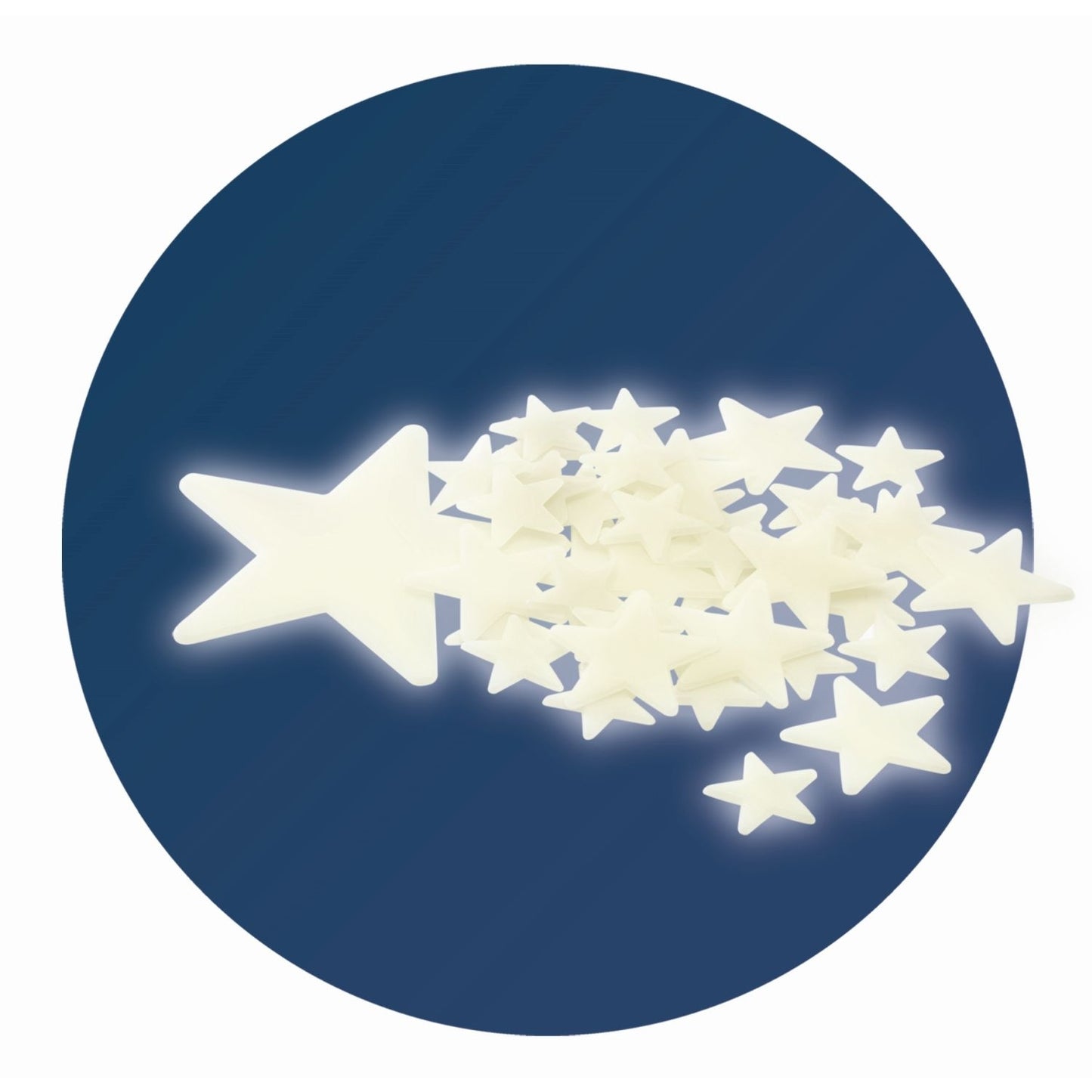 Leuchtende Wandsticker Sterne - von Djeco