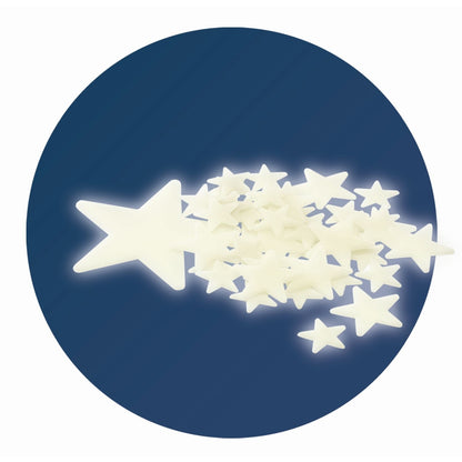 Leuchtende Wandsticker Sterne - von Djeco