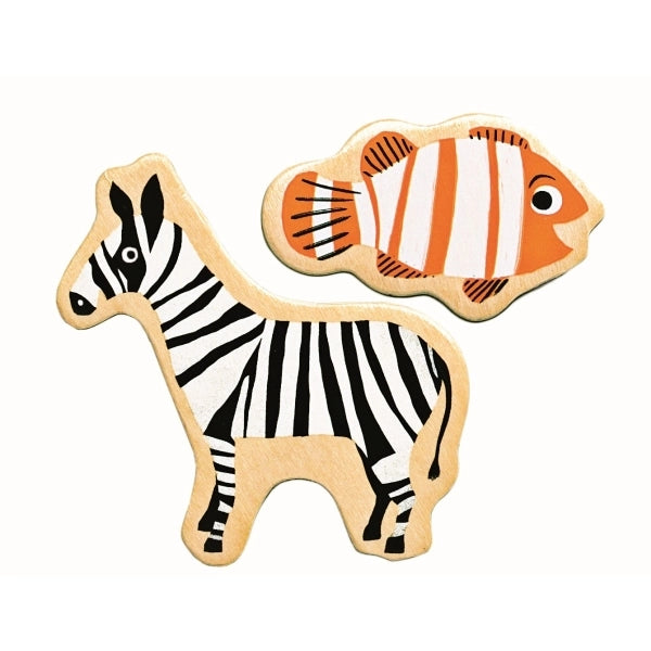 Holz Magnetspiel Crazy - von Djeco