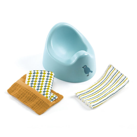 Pomea Puppen Töpfchen Set - von Djeco
