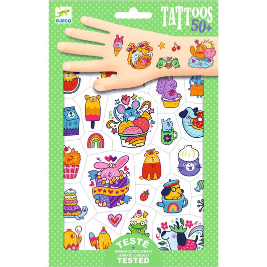 Tattoos Mimi Sweet - von Djeco