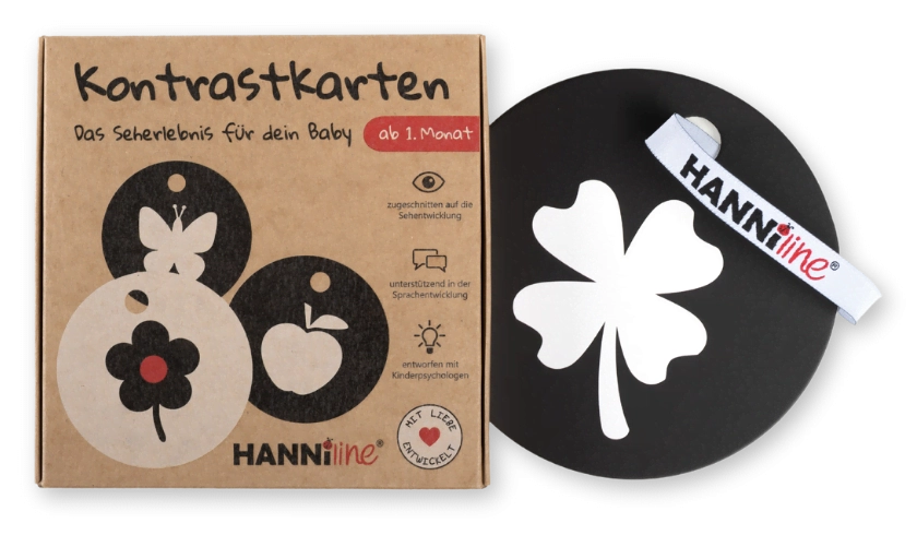 Hanniline Kontrastkarten 1 Monat