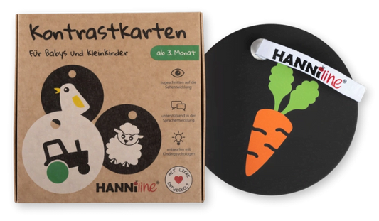 Hanniline Kontrastkarten 3. Monat