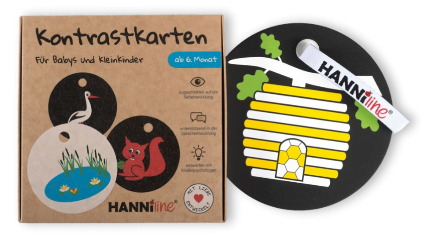 Hanniline Kontrastkarten  6. Monat