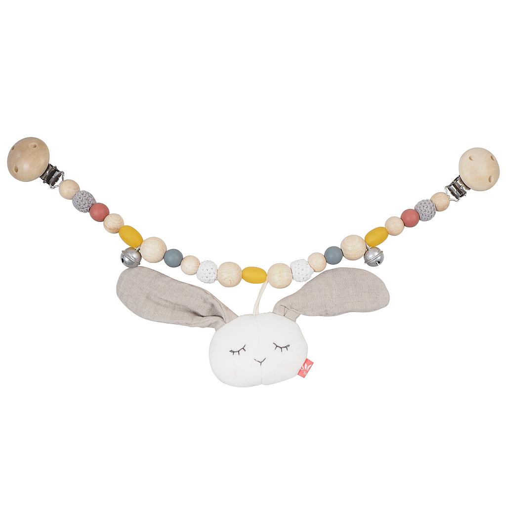 Kinderwagenkette Hase Junge - von kikadu