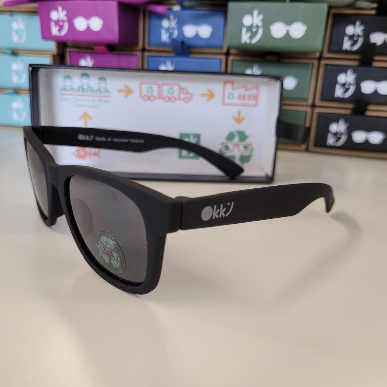 Sonnenbrille Orca Black - von okky