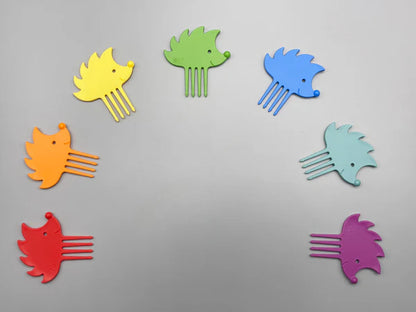 Pieksi Rainbow Igel 7er Set