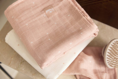 Swaddle Tücher Twinkling Wild Rose - jollein