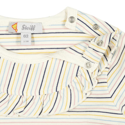Langarm Ringelshirt Antique White - von steiff