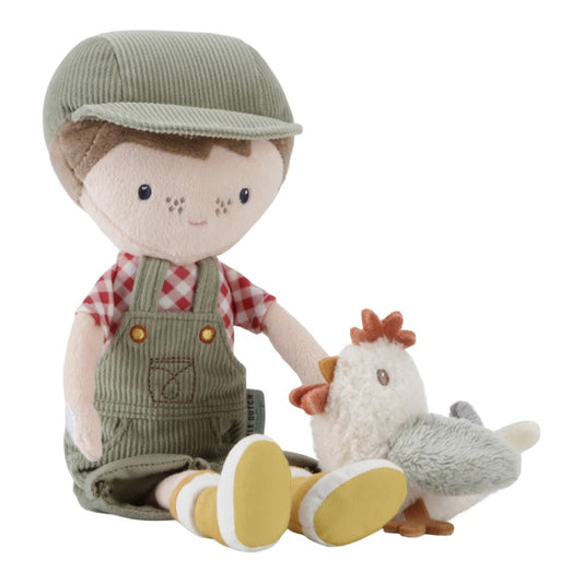Holländischer Farmer Jim mit Huhn - von little dutch