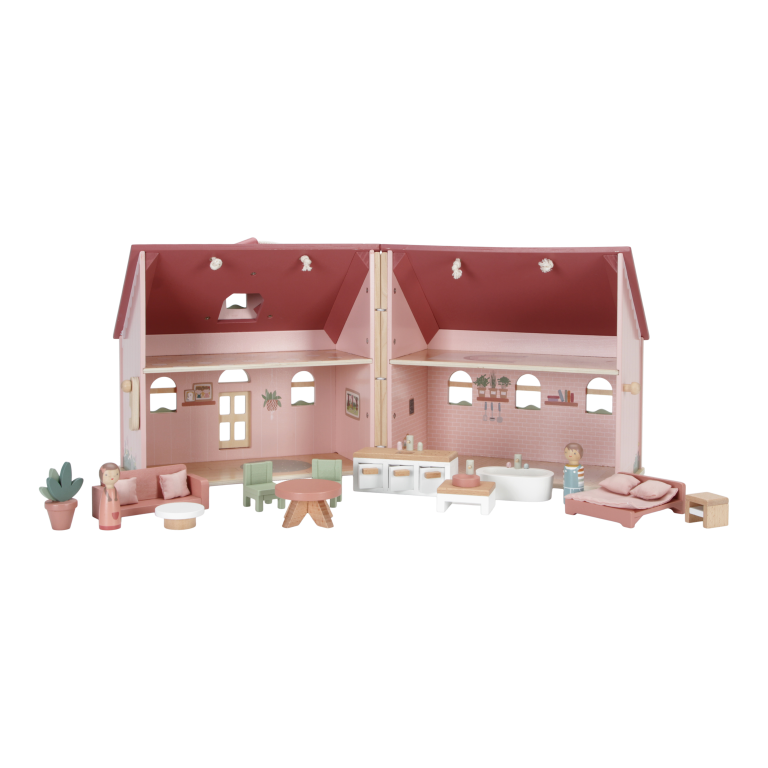 Tragbares Puppenhaus - von little Dutch