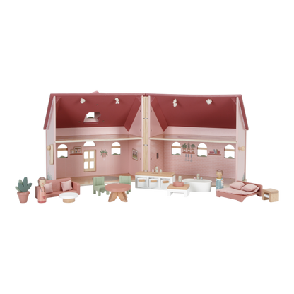 Tragbares Puppenhaus - von little Dutch